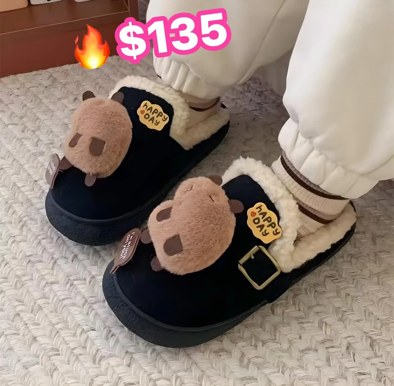 🔥PANTUFLAS🔥 CAPIBARA3018
